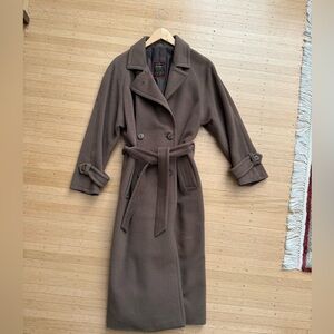 Herno x Loden-Frey Belted Coat | Made in Italy | Brown